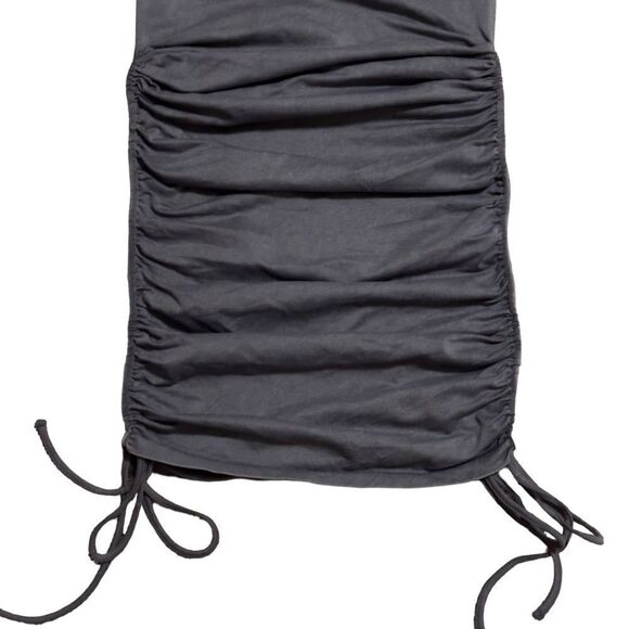 ZARA Ruched Bodycon Dress Size M-L NWOT - Picture 7 of 10